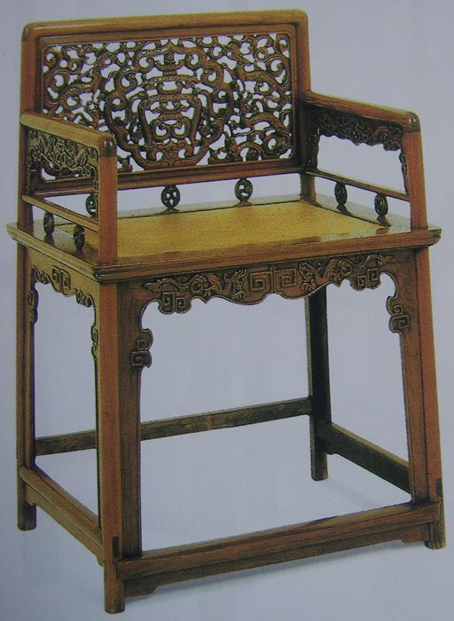 Chinese Ming Rose Chair