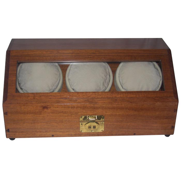 3 or 6 Watch winder in rosewood with 8 watches storage