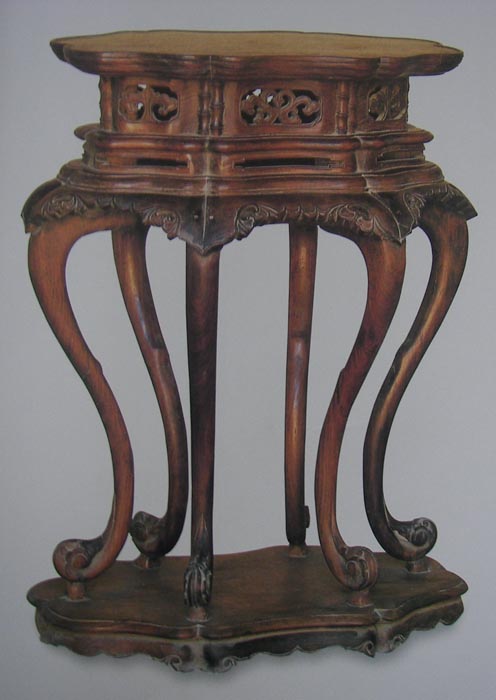 antique plant stand