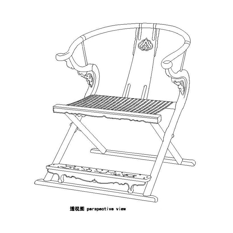 folding arm chair,Chinesisch furniture