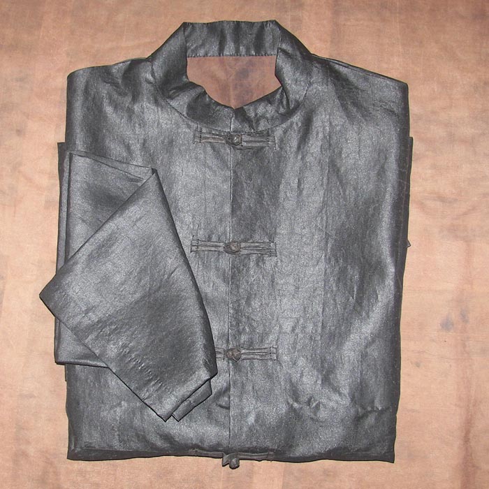 Silk long sleeve men tang suit