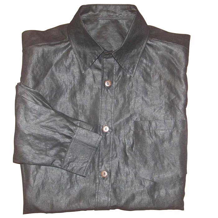 Long sleeve Silk men shirts