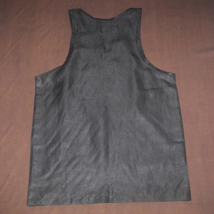 Silk mens vest