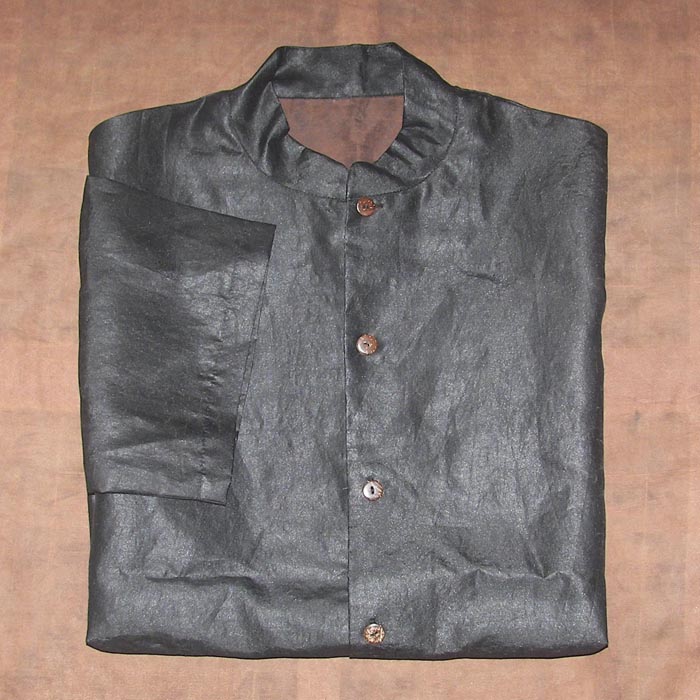 OEEA Silk women long sleeve collar shirt