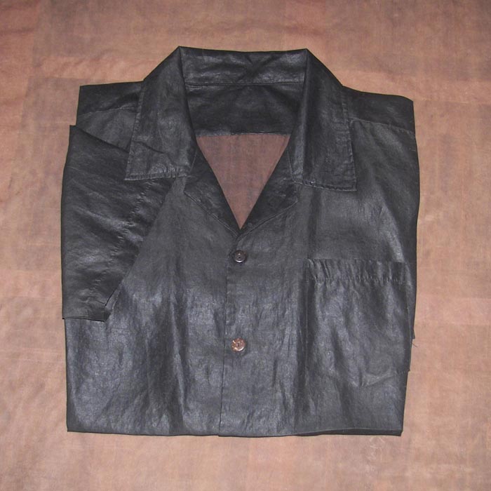 Womens Black silk suit