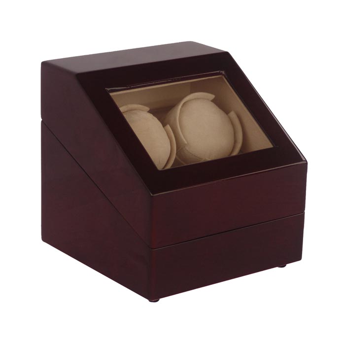 Double watch winder with 4 watch cases