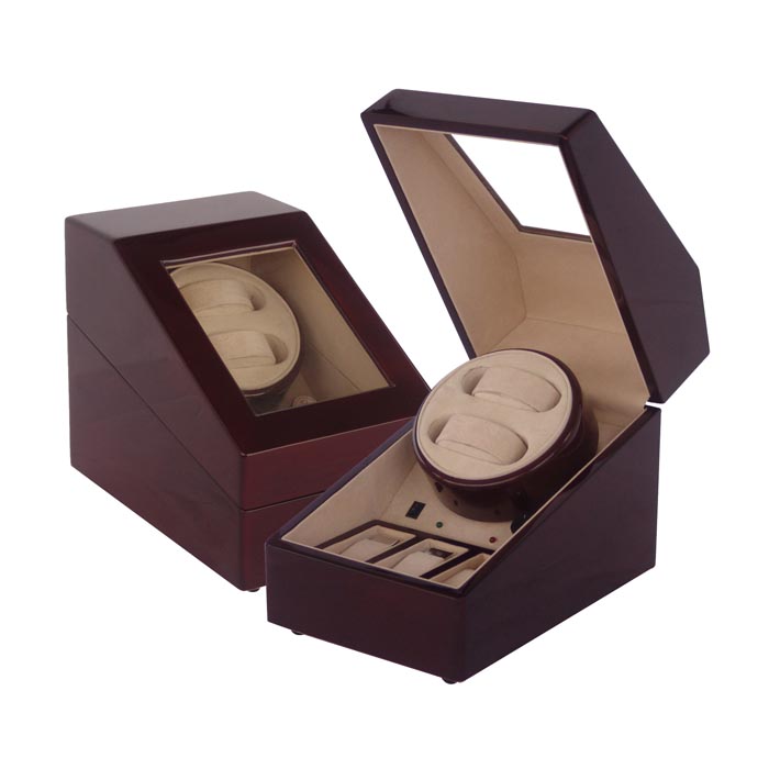 2 watch winder with 3 watch case