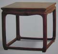 Chinese Rosewood Square Stool