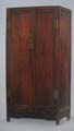 Chinese Rosewood Square-Corner Cabinet