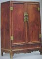 Chinese Rosewood Square-Corner Cabinet