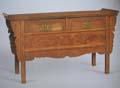 Chinese Rosewood Two-Drawer Coffer