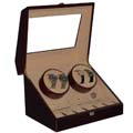 Wooden automatic watch winder