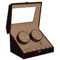 Wooden automatic watch winder